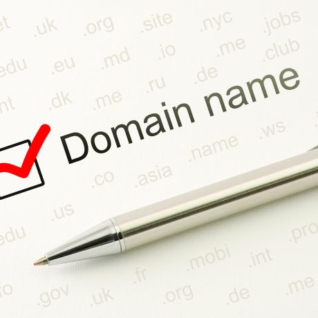 Wayvve Tech Domain name choice concept, web site naming. WWW unique registration address. Host identifier